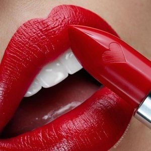 NYX Satin Lipstick Shout Loud "Red Haute"